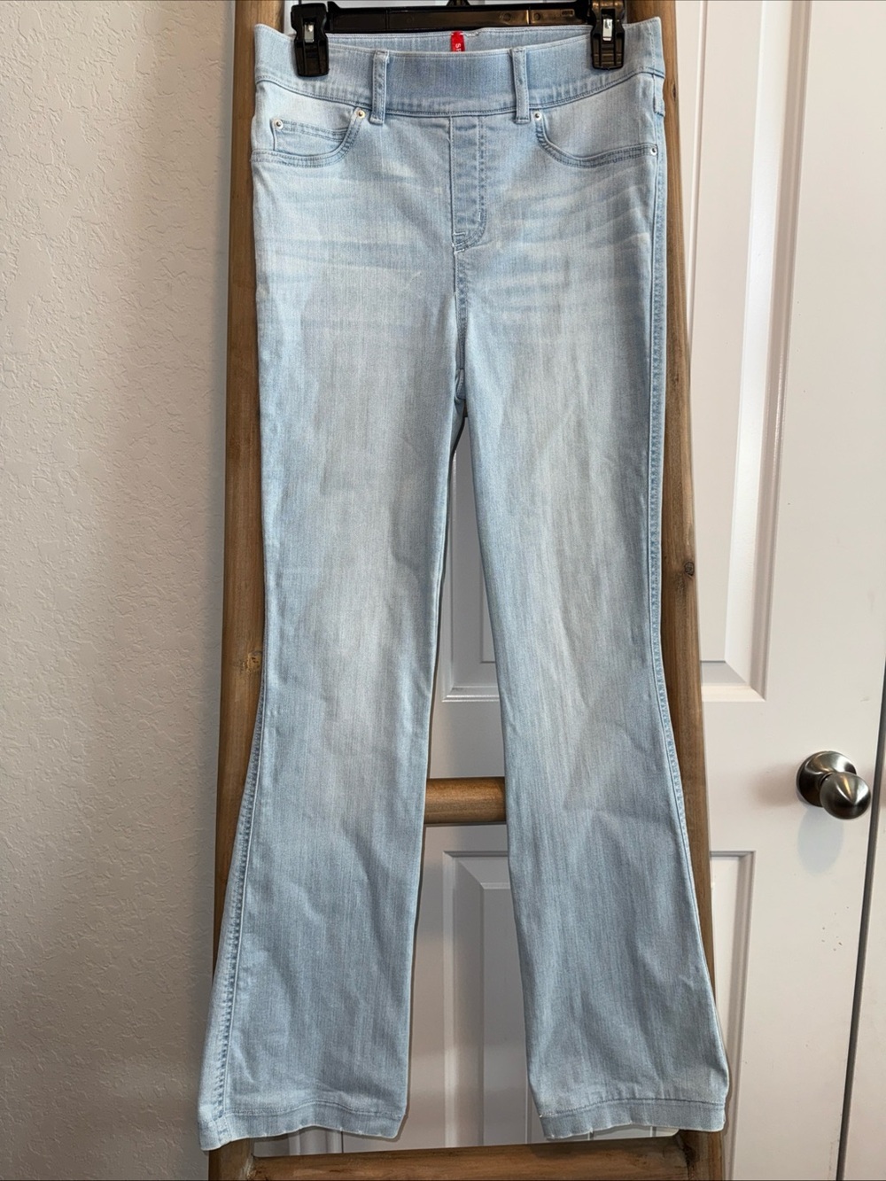 Spanx Light Blue Flare Jeans Size Small